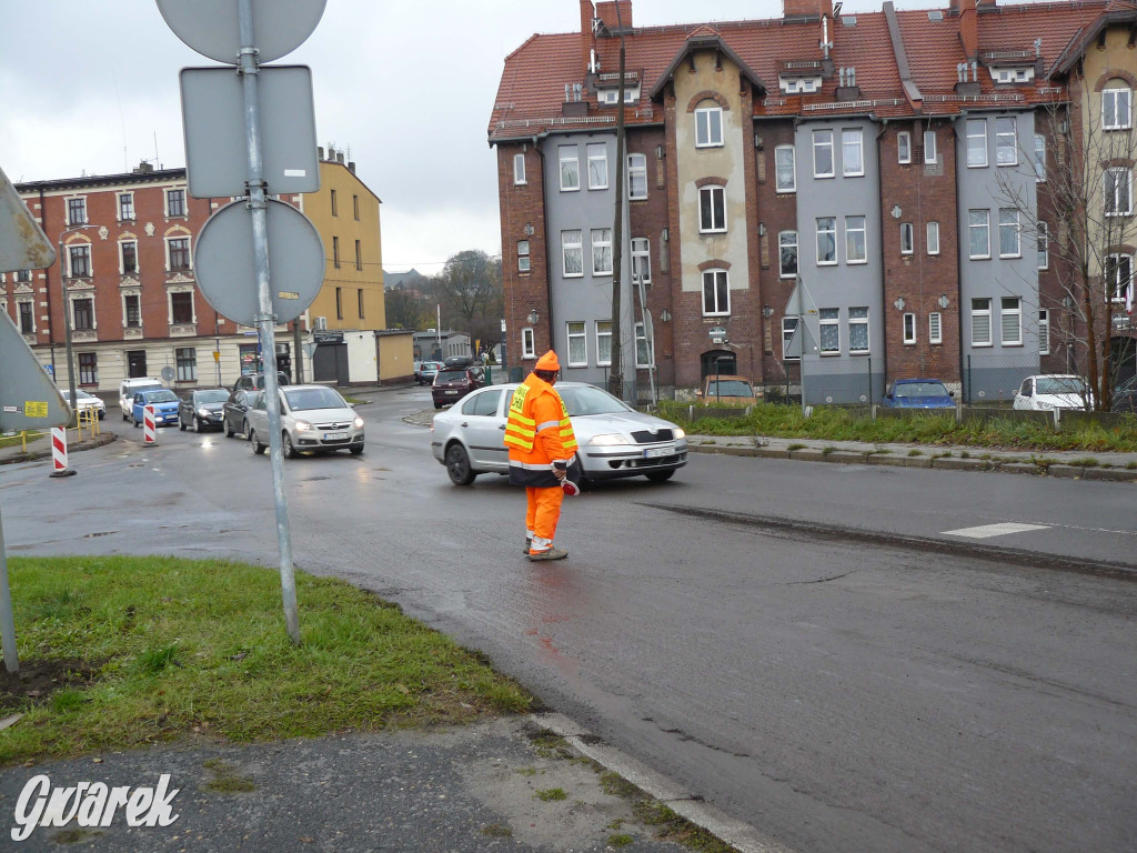 Tarnowskie Góry. Utrudnienia w ruchu na wiadukcie