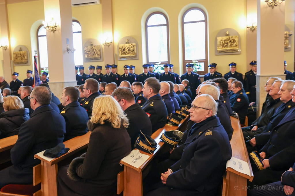 Strażackie pożegnanie generała Zbigniewa Meresa