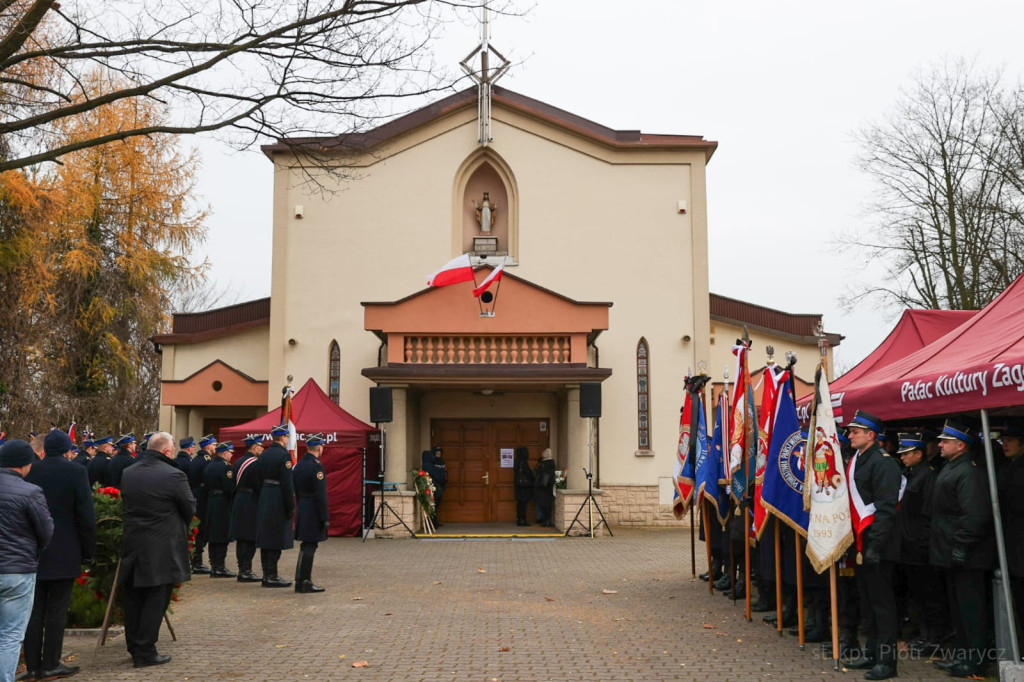 Strażackie pożegnanie generała Zbigniewa Meresa