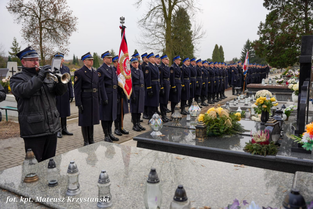 Strażackie pożegnanie generała Zbigniewa Meresa