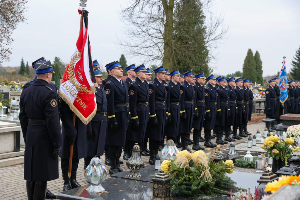 Strażackie pożegnanie generała Zbigniewa Meresa