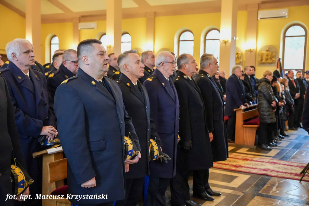 Strażackie pożegnanie generała Zbigniewa Meresa