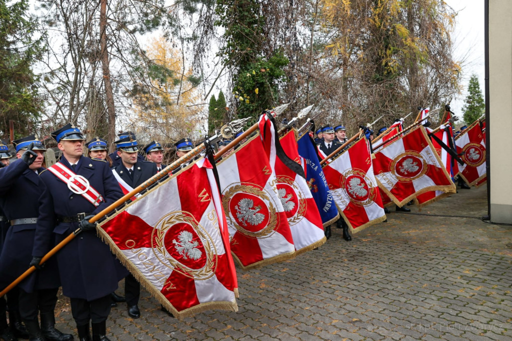 Strażackie pożegnanie generała Zbigniewa Meresa