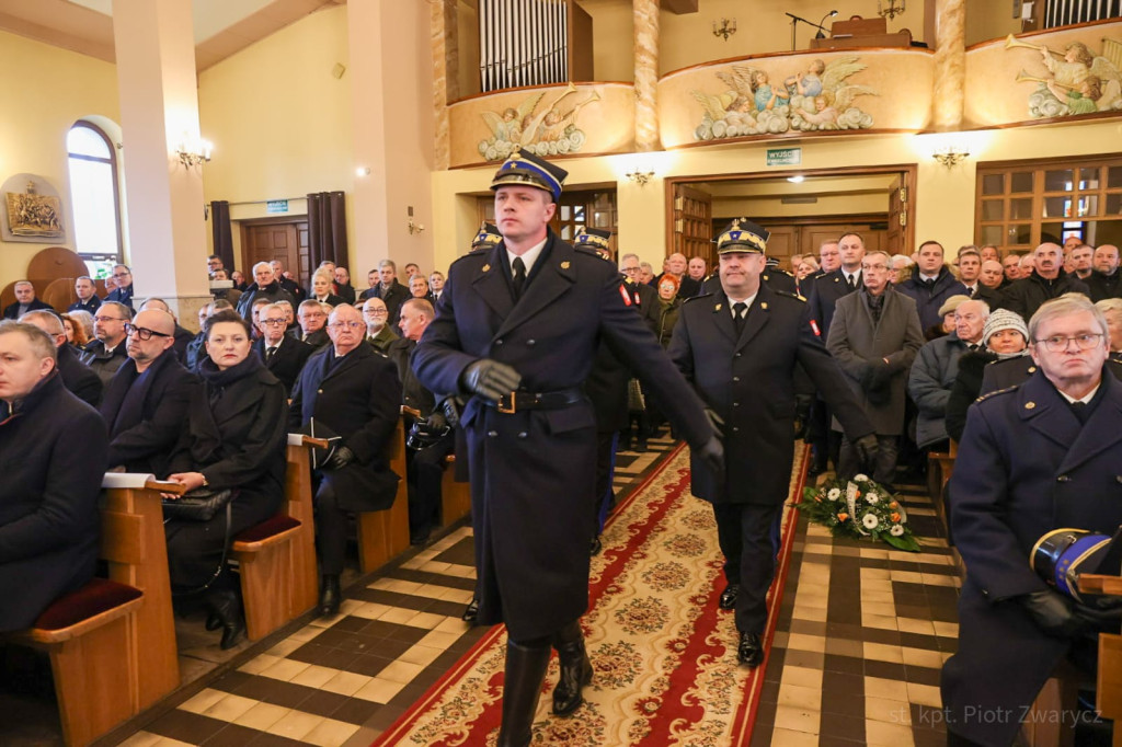 Strażackie pożegnanie generała Zbigniewa Meresa