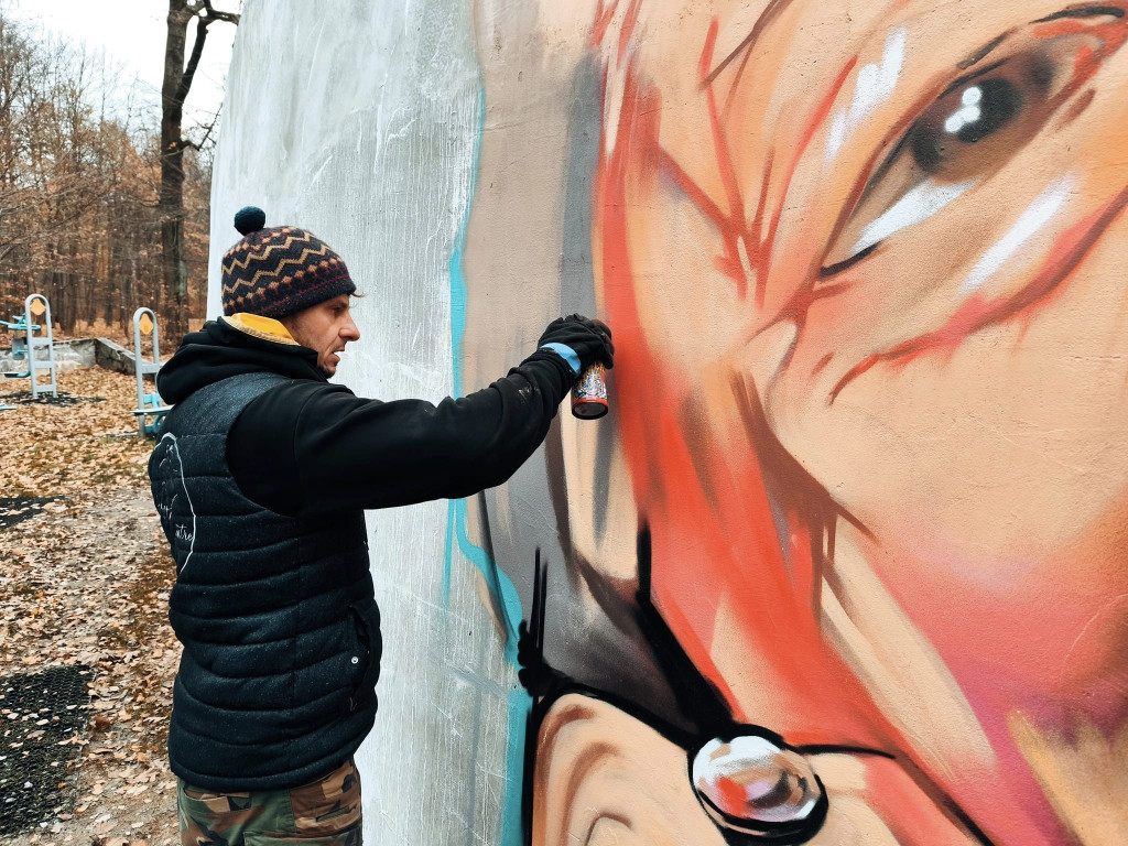 Powstaje mural z Wisławą Szymborską