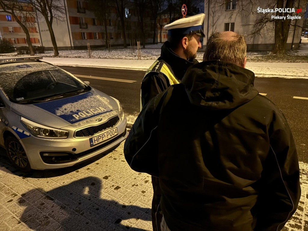 Akcja na piekarskich drogach