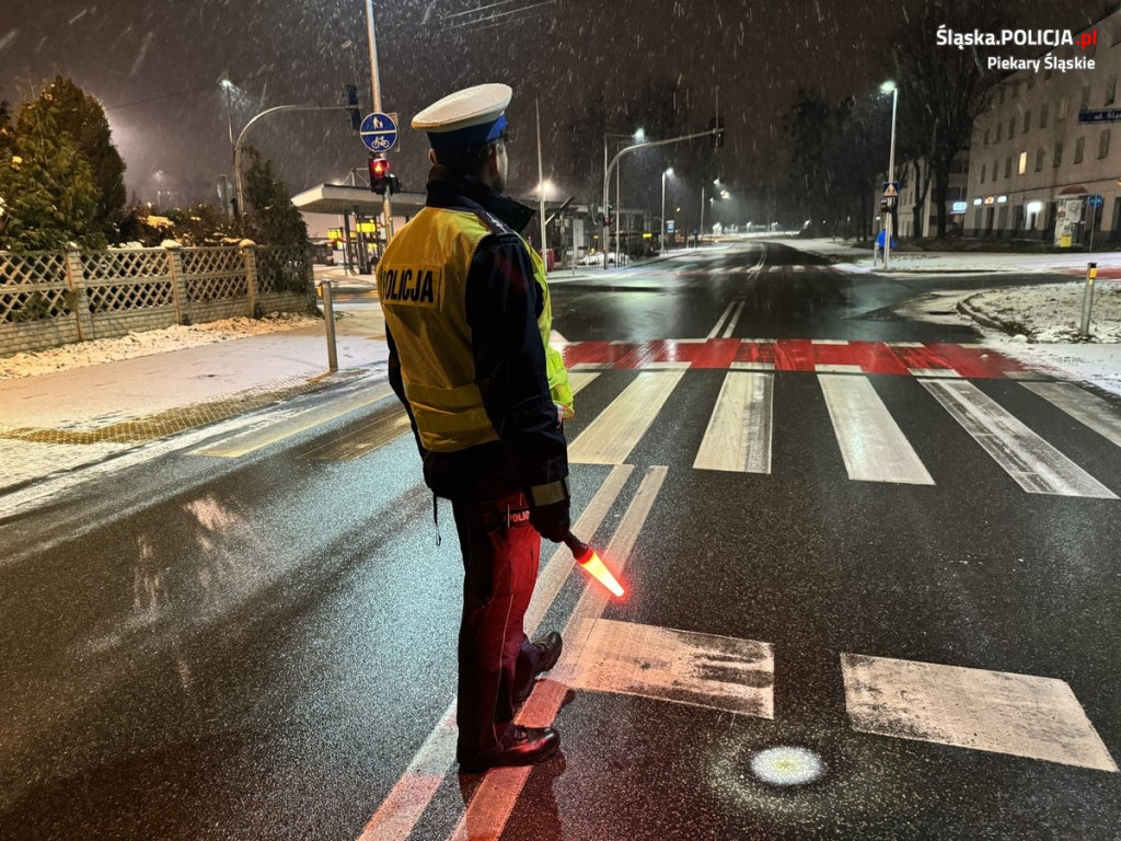 Akcja na piekarskich drogach