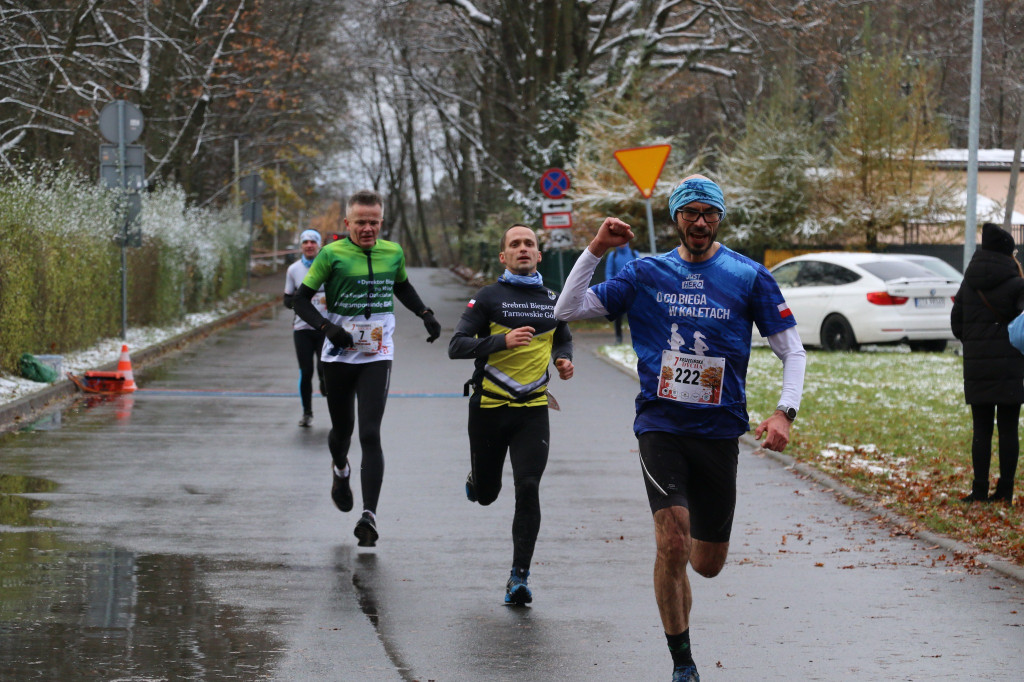 Koszęcińska Dycha. Śnieg nie zniechęcił biegaczy [FOTO]