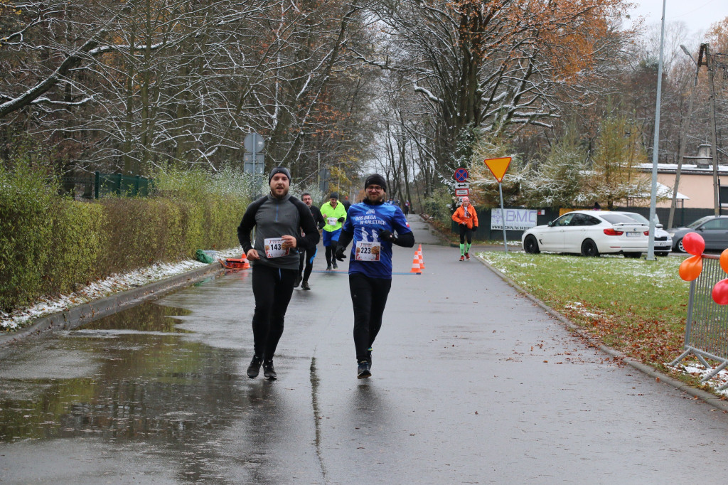 Koszęcińska Dycha. Śnieg nie zniechęcił biegaczy [FOTO]