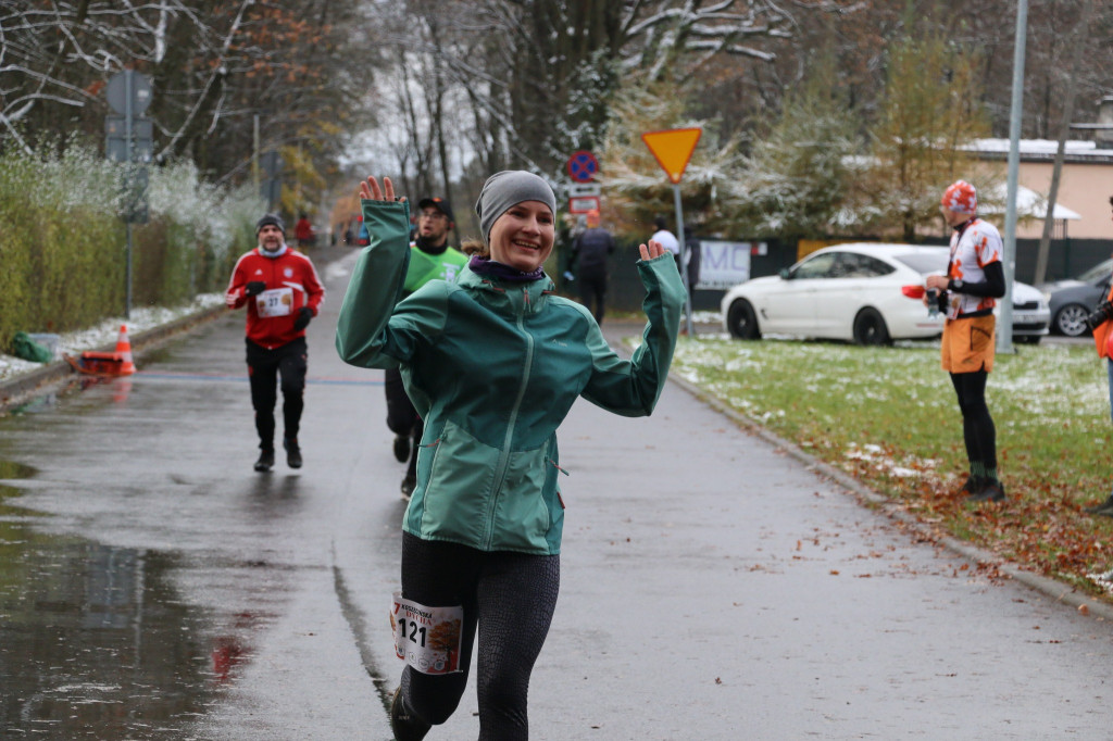 Koszęcińska Dycha. Śnieg nie zniechęcił biegaczy [FOTO]