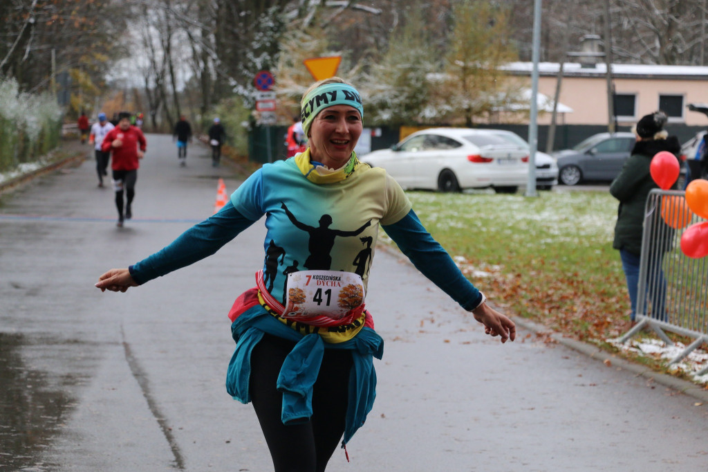 Koszęcińska Dycha. Śnieg nie zniechęcił biegaczy [FOTO]