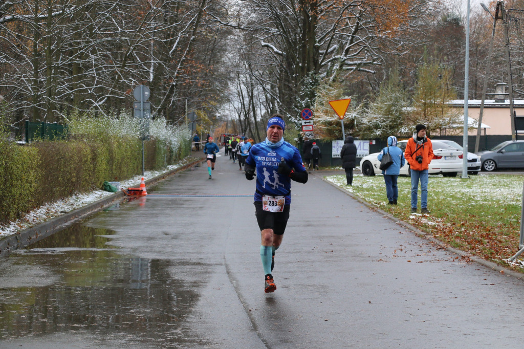 Koszęcińska Dycha. Śnieg nie zniechęcił biegaczy [FOTO]