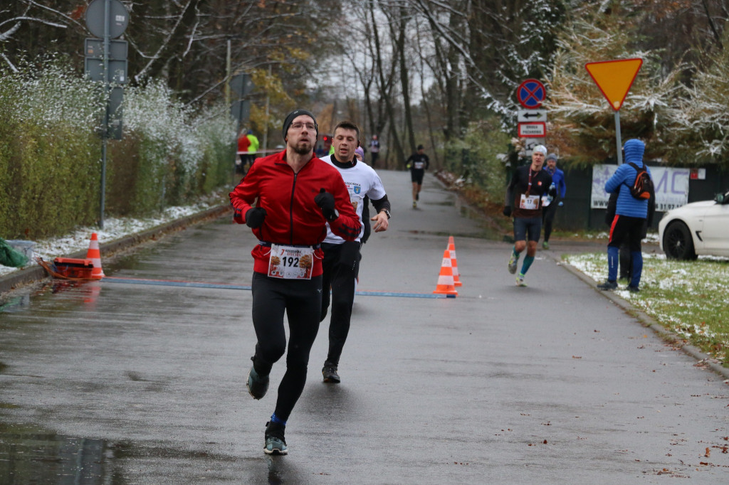 Koszęcińska Dycha. Śnieg nie zniechęcił biegaczy [FOTO]