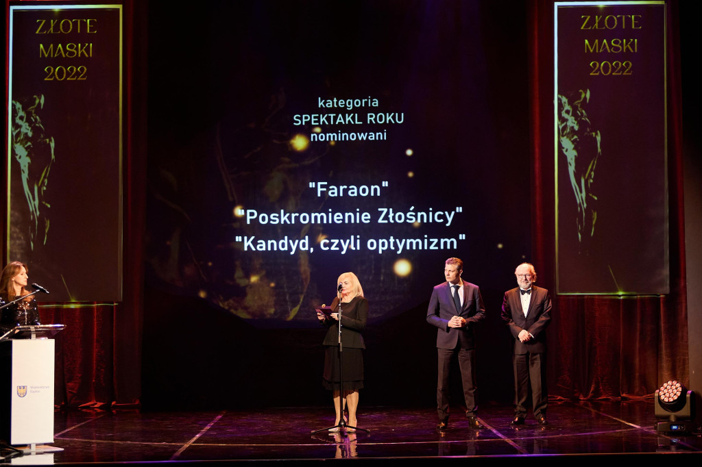 Gala w Operze Śląskiej. Wręczono Złote Maski