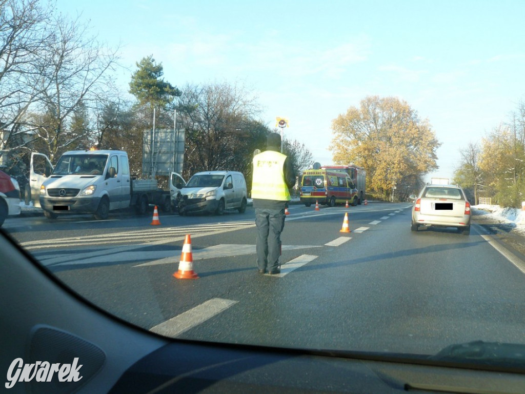 Tarnowskie Góry. Wypadek na obwodnicy