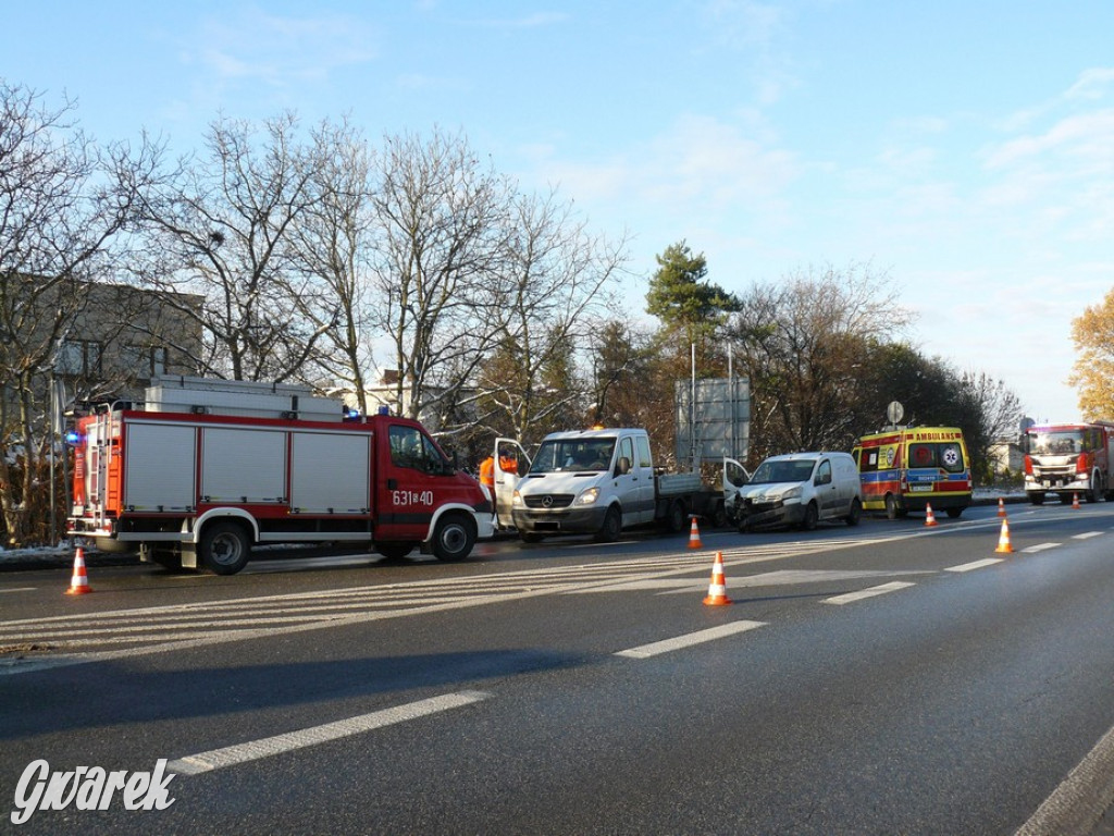 Tarnowskie Góry. Wypadek na obwodnicy