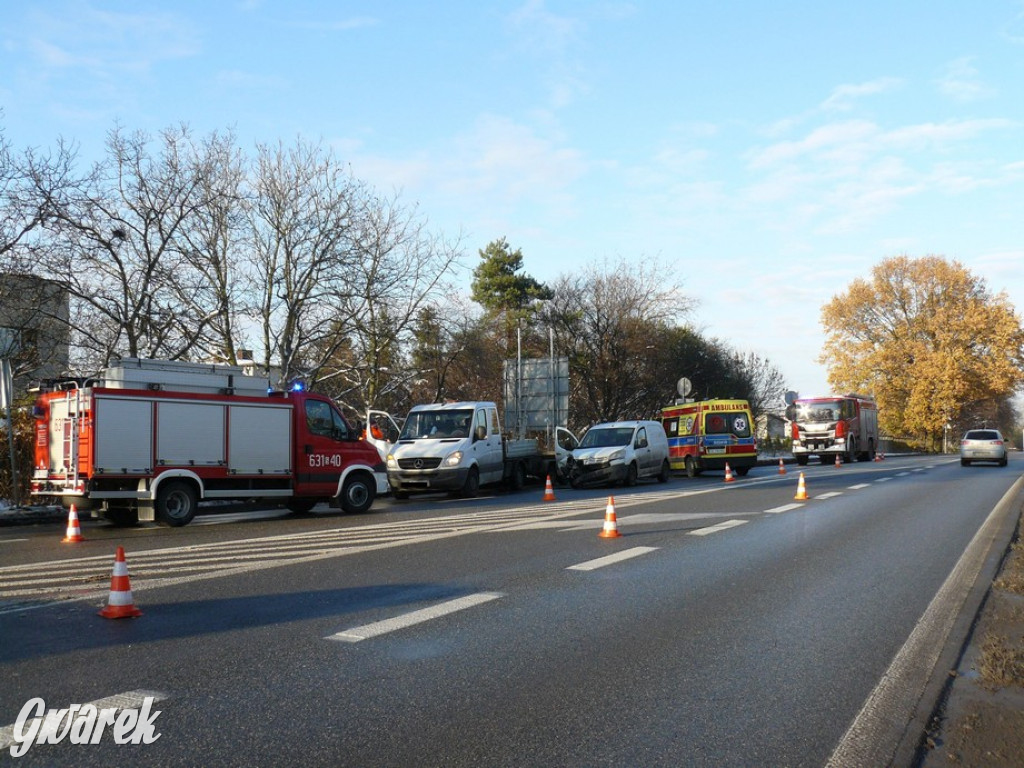 Tarnowskie Góry. Wypadek na obwodnicy