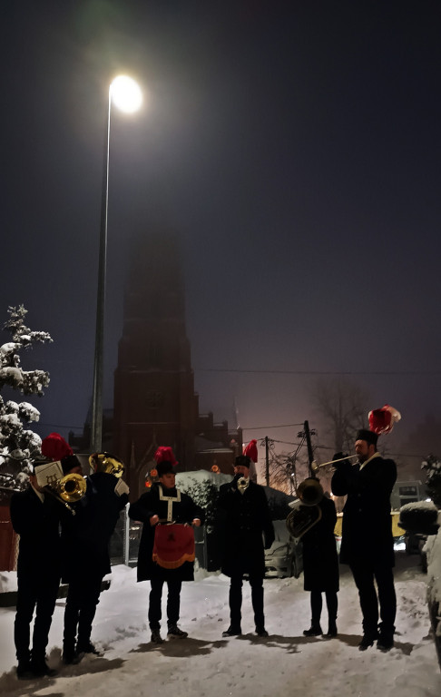 Radzionków, Bytom. Górnicze pobudki z okazji Barbórki [FOTO]