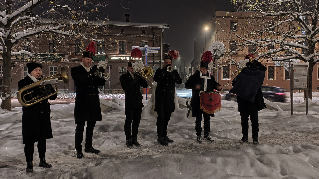 Radzionków, Bytom. Górnicze pobudki z okazji Barbórki [FOTO]