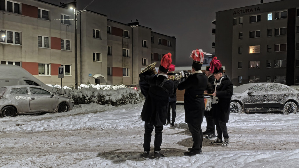 Radzionków, Bytom. Górnicze pobudki z okazji Barbórki [FOTO]