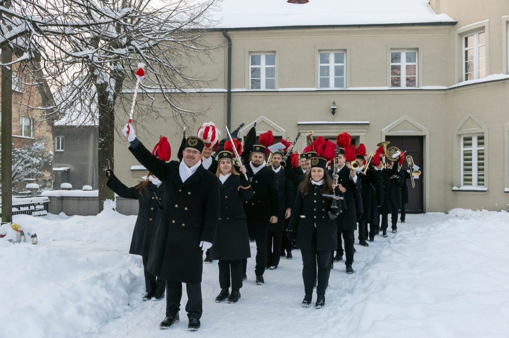 Radzionków, Bytom. Górnicze pobudki z okazji Barbórki [FOTO]