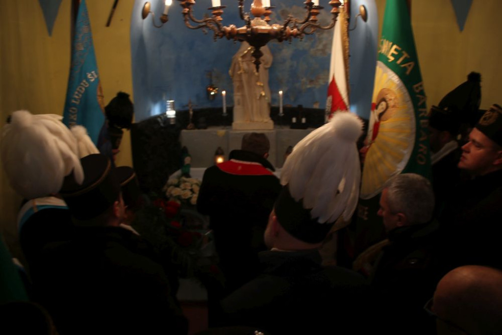 O świcie na osiedlu zagrała orkiestra górnicza