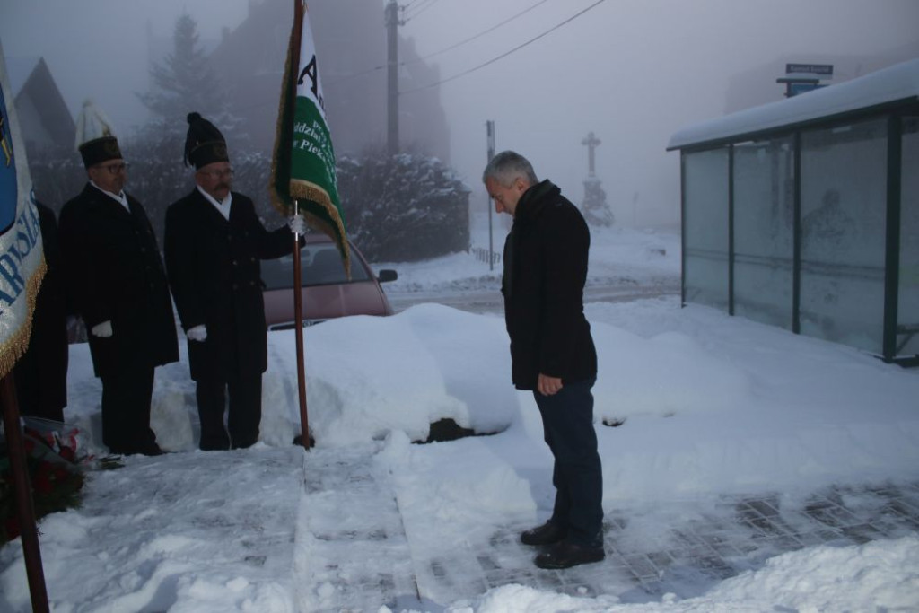 O świcie na osiedlu zagrała orkiestra górnicza