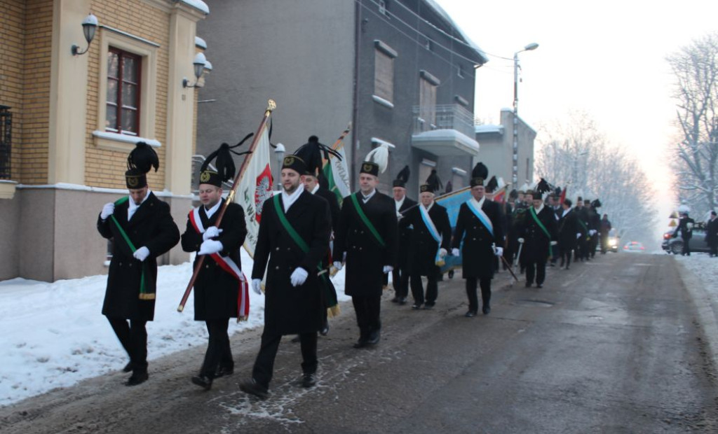 O świcie na osiedlu zagrała orkiestra górnicza