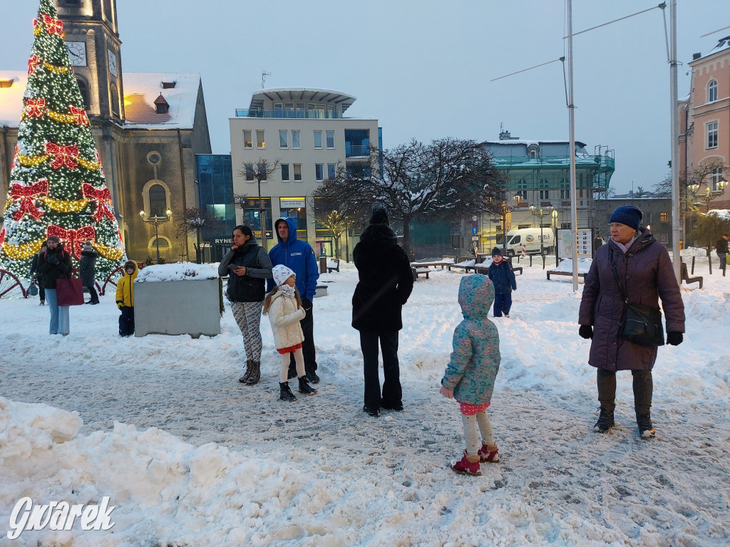 Mikołaj na rynku w Tarnowskich Górach