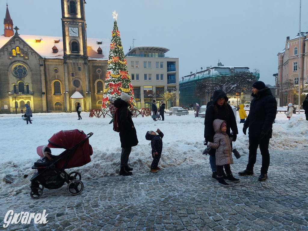 Mikołaj na rynku w Tarnowskich Górach