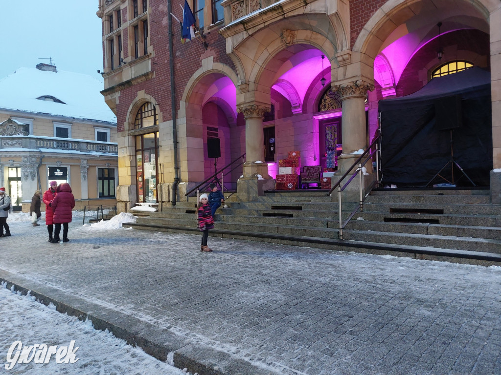 Mikołaj na rynku w Tarnowskich Górach