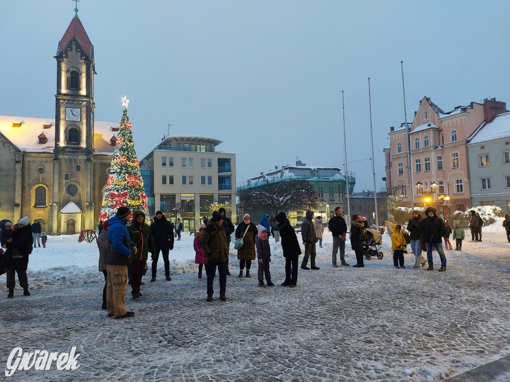 Mikołaj na rynku w Tarnowskich Górach