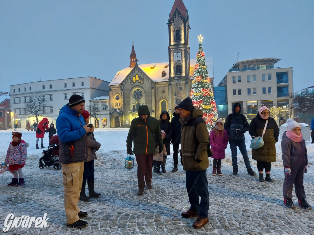 Mikołaj na rynku w Tarnowskich Górach
