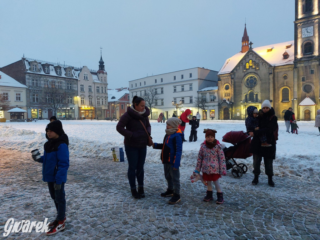 Mikołaj na rynku w Tarnowskich Górach