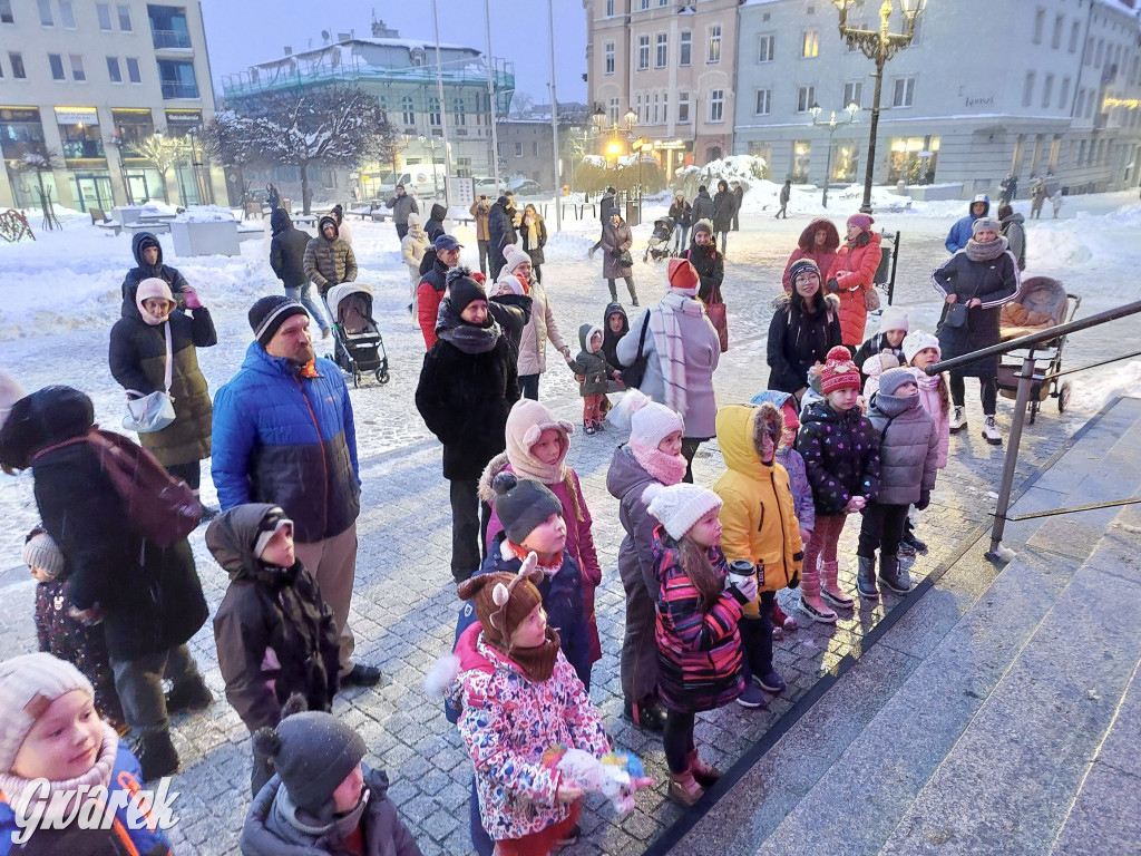 Mikołaj na rynku w Tarnowskich Górach