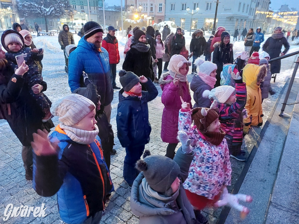 Mikołaj na rynku w Tarnowskich Górach