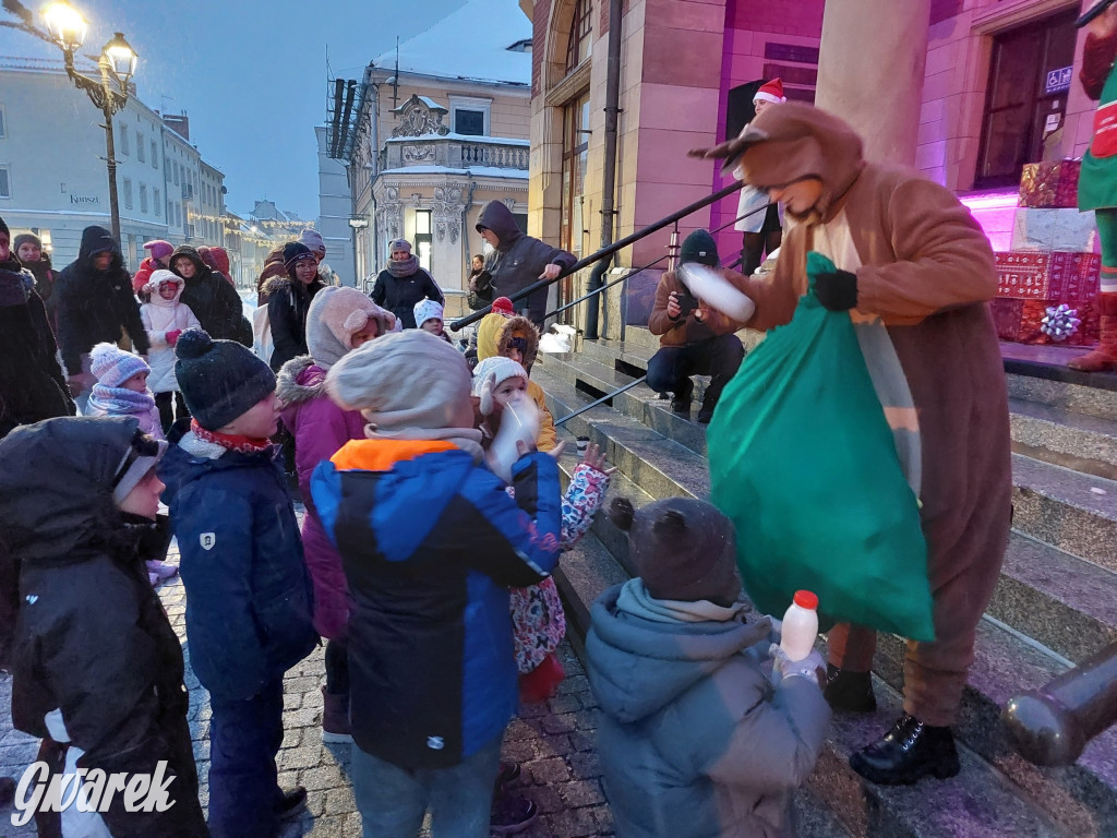 Mikołaj na rynku w Tarnowskich Górach