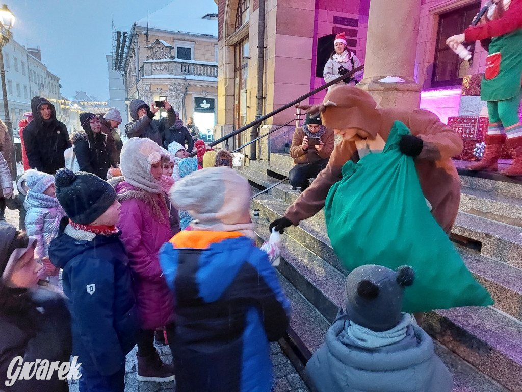 Mikołaj na rynku w Tarnowskich Górach