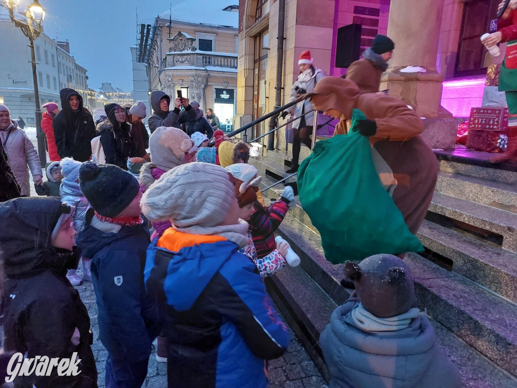 Mikołaj na rynku w Tarnowskich Górach