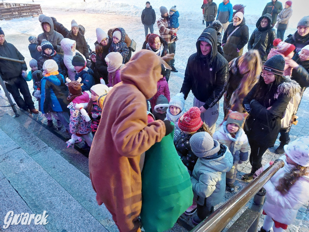 Mikołaj na rynku w Tarnowskich Górach