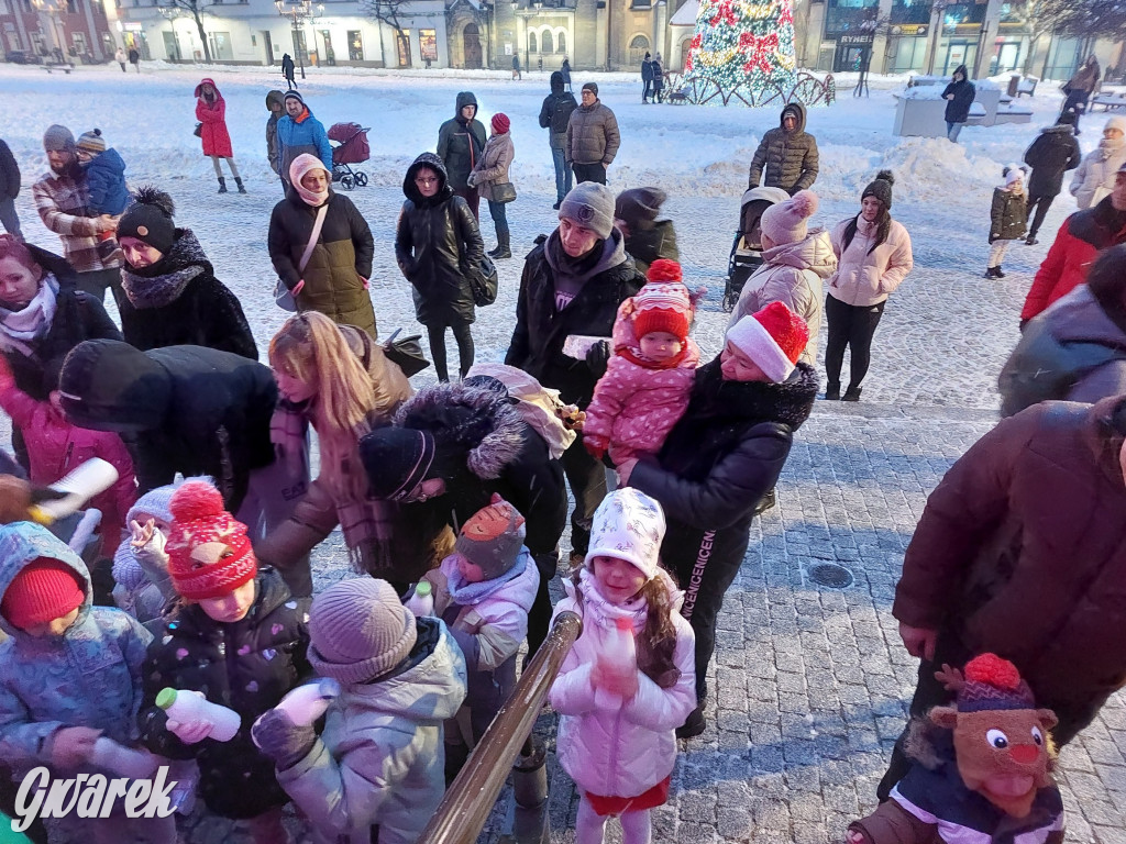 Mikołaj na rynku w Tarnowskich Górach