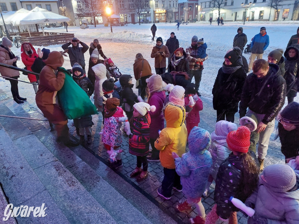 Mikołaj na rynku w Tarnowskich Górach