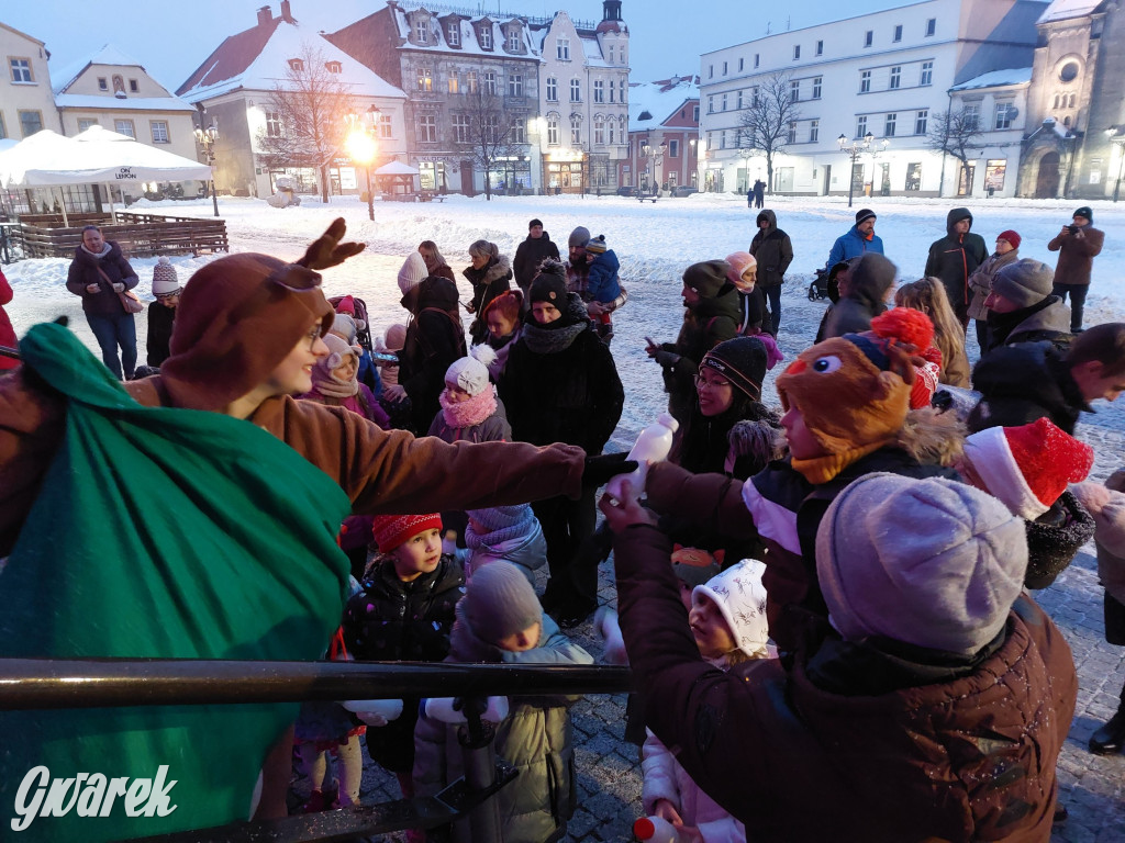 Mikołaj na rynku w Tarnowskich Górach