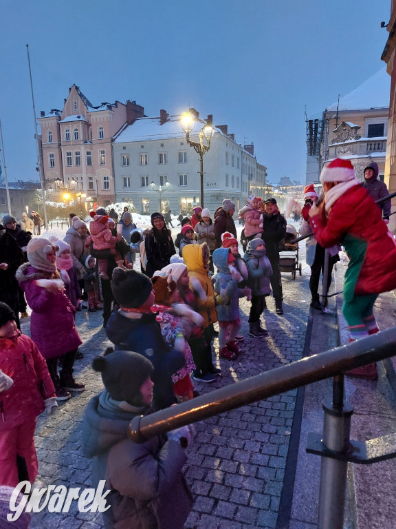 Mikołaj na rynku w Tarnowskich Górach
