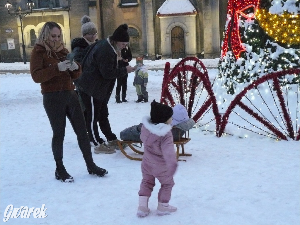 Mikołaj na rynku w Tarnowskich Górach