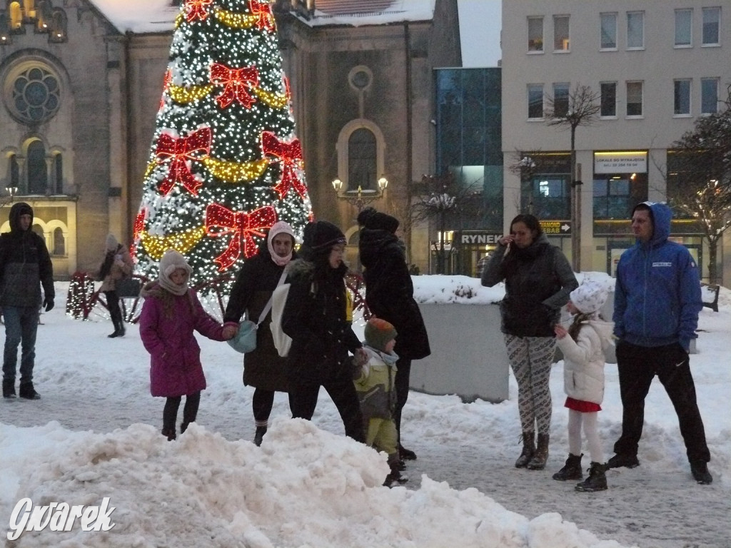 Mikołaj na rynku w Tarnowskich Górach