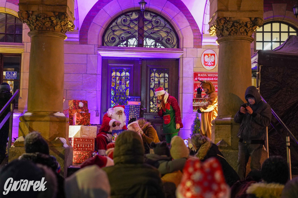 Mikołaj na rynku w Tarnowskich Górach