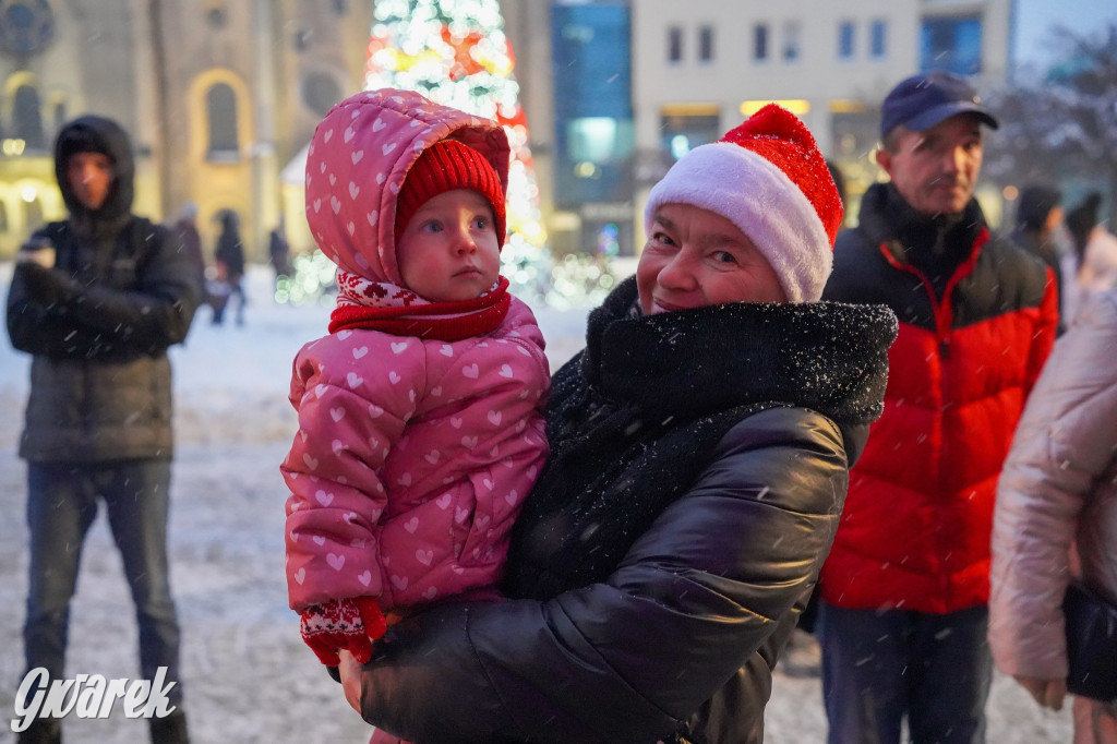 Mikołaj na rynku w Tarnowskich Górach