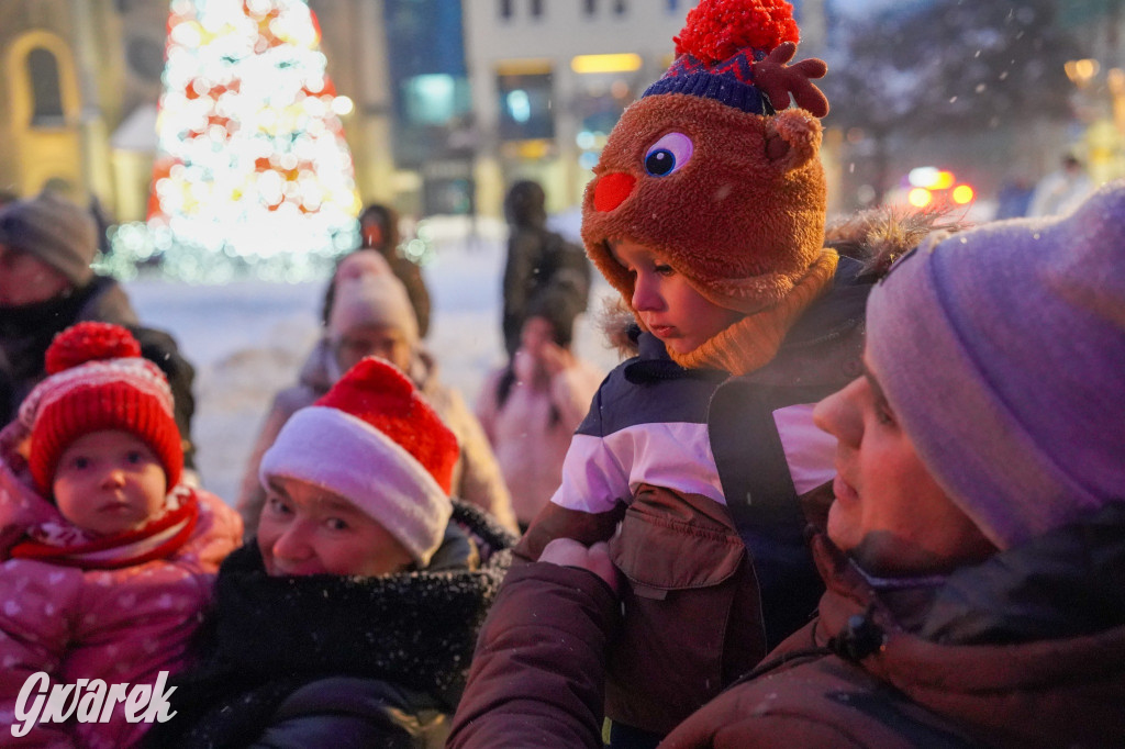 Mikołaj na rynku w Tarnowskich Górach