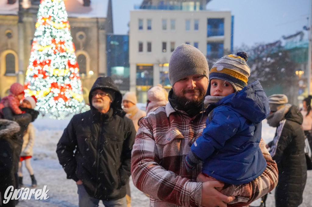 Mikołaj na rynku w Tarnowskich Górach